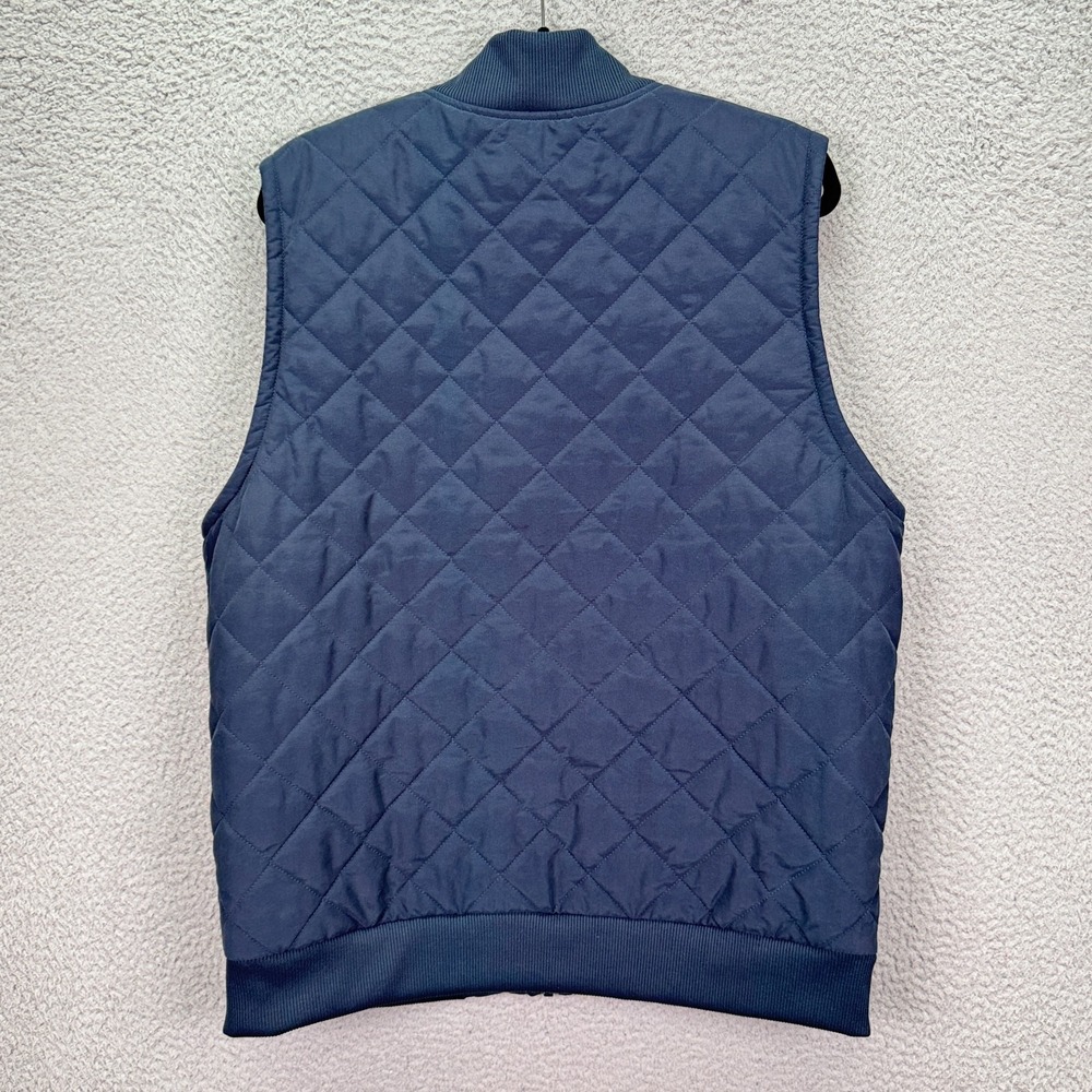 North Face Vest Mens L Gray Blue Cuchillo Insulated Vest 2.0 Quilted Outdoor - Picture 2 of 9